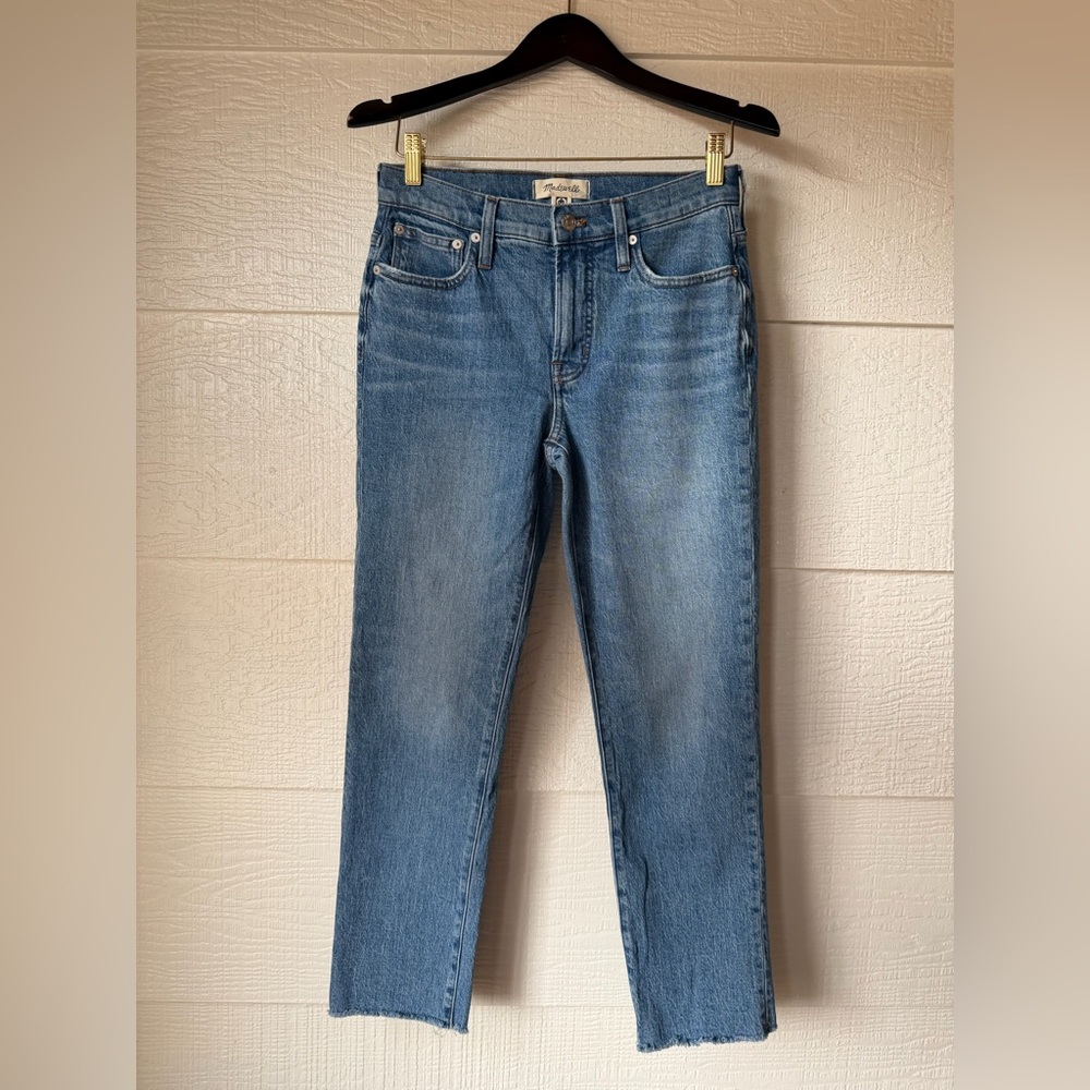 Madewell Perfect Vintage Mid Rise Jeans W26 27” Inseam